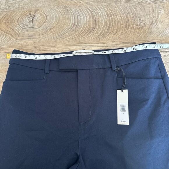 Banana Republic Mid Rise Straight Sloan Pant Navy Blue 8 754557 - Picture 9 of 11